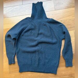 Blue Turtleneck sweater